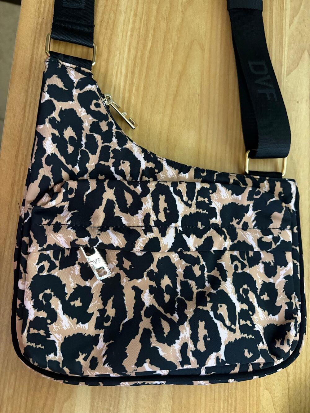 DVF Diane von Furstenburg for Target Leopard print crossbody